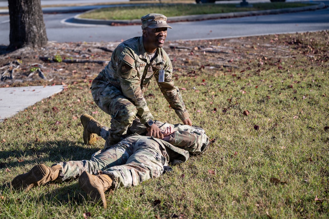 Base agencies unite to tackle simulated foodborne illness outbreak