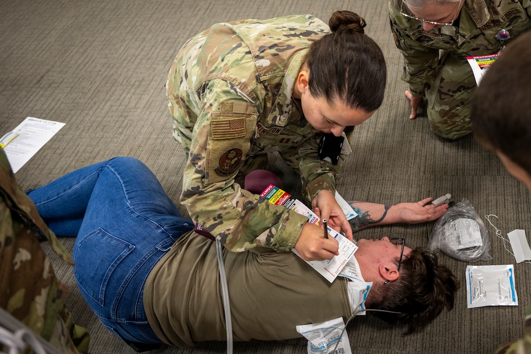 Base agencies unite to tackle simulated foodborne illness outbreak