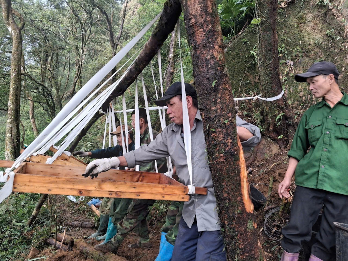 Starting Oct. 30, 2025, two Vietnamese unilateral recovery teams began efforts at two complex recovery sites in Vietnam to look for missing American personnel from the Vietnam War. These difficult sites, characterized by karst mountains, steep hills and dense jungle, highlight the significant contributions of Vietnamese counterparts.