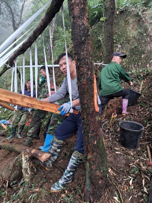 Starting Oct. 30, 2025, two Vietnamese unilateral recovery teams began efforts at two complex recovery sites in Vietnam to look for missing American personnel from the Vietnam War. These difficult sites, characterized by karst mountains, steep hills and dense jungle, highlight the significant contributions of Vietnamese counterparts.