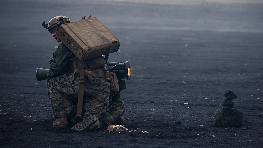 U.S. Marines with Weapons Company, Battalion Landing Team 1st Battalion, 7th Marine Regiment, 31st Marine Expeditionary Unit, fire a Multi-purpose Anti-tank Anti-personnel Weapon System during live-fire training at Combined Arms Training Center, Camp Fuji, Japan, Oct. 1, 2025. Marines conducted combined arms live-fire training to maintain operational readiness, tactical proficiency, and enhance lethality while operating within the first island chain. The 31st MEU, the Marine Corps’ only continuously forward-deployed MEU, provides a flexible and lethal force ready to perform a wide range of military operations as the premiere crisis response force in the Indo-Pacific region. (U.S. Marine Corps photo by Lance Cpl. Victor Gurrola)
