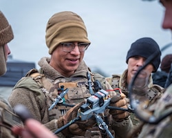 U.S. Army air defenders test portable sensors and shooters designed for EFDL during Project Flytrap