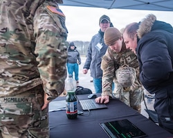 U.S. Army air defenders test portable sensors and shooters designed for EFDL during Project Flytrap