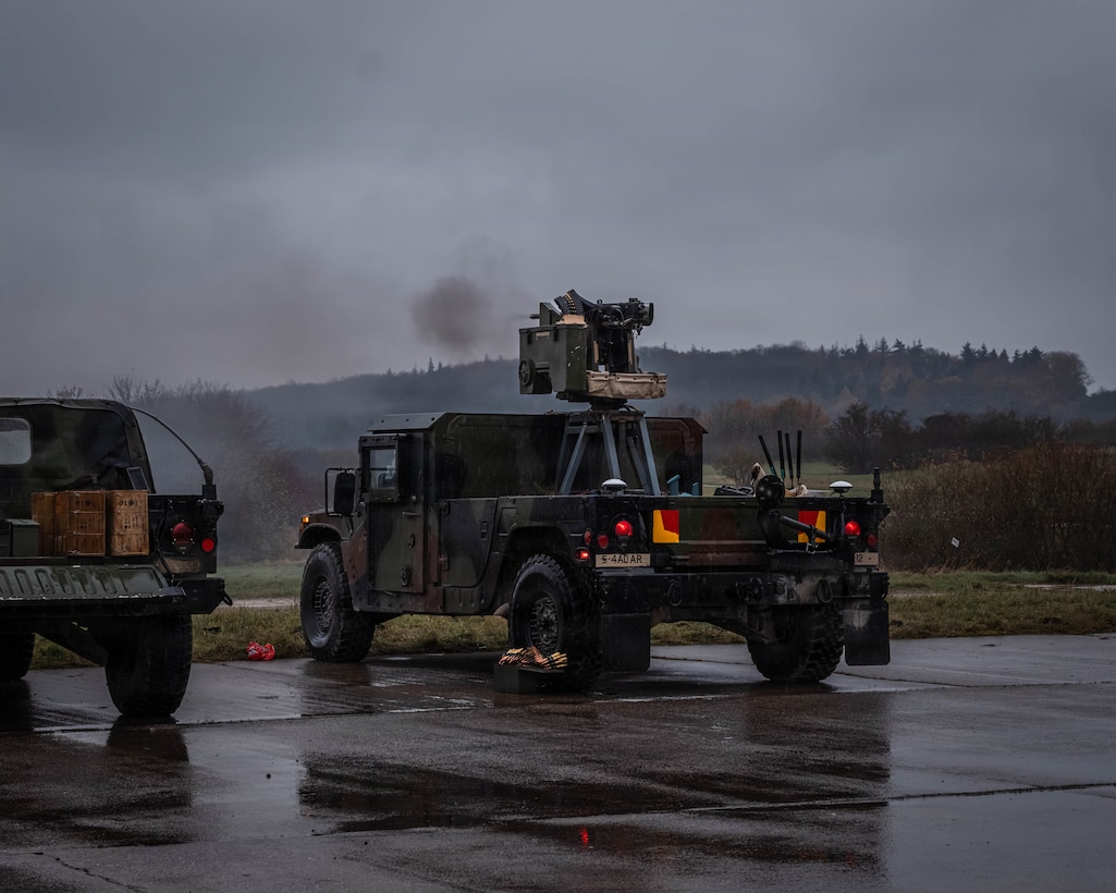 U.S. Army air defenders test portable sensors and shooters designed for EFDL during Project Flytrap