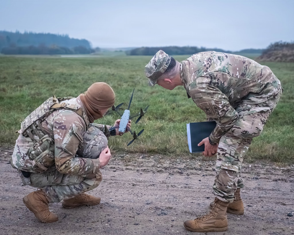 U.S. Army air defenders test portable sensors and shooters designed for EFDL during Project Flytrap 4.5