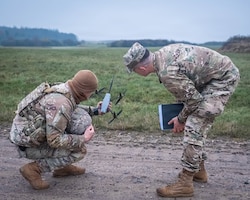 U.S. Army air defenders test portable sensors and shooters designed for EFDL during Project Flytrap 4.5