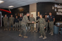 Sergeant Major of the Marine Corps visits MCRDSD