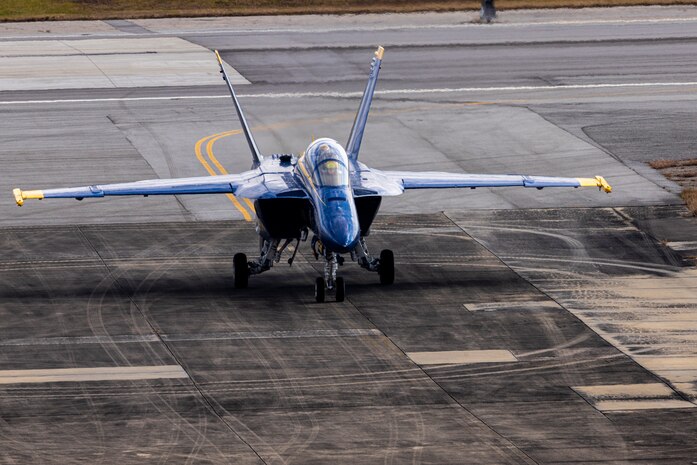 Blue Angels visit MCAS Cherry Point