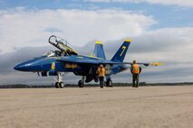 Blue Angels visit MCAS Cherry Point