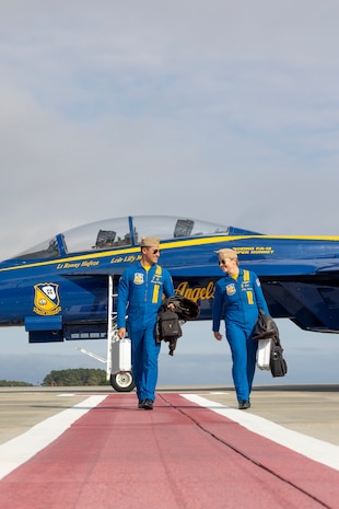 Blue Angels visit MCAS Cherry Point