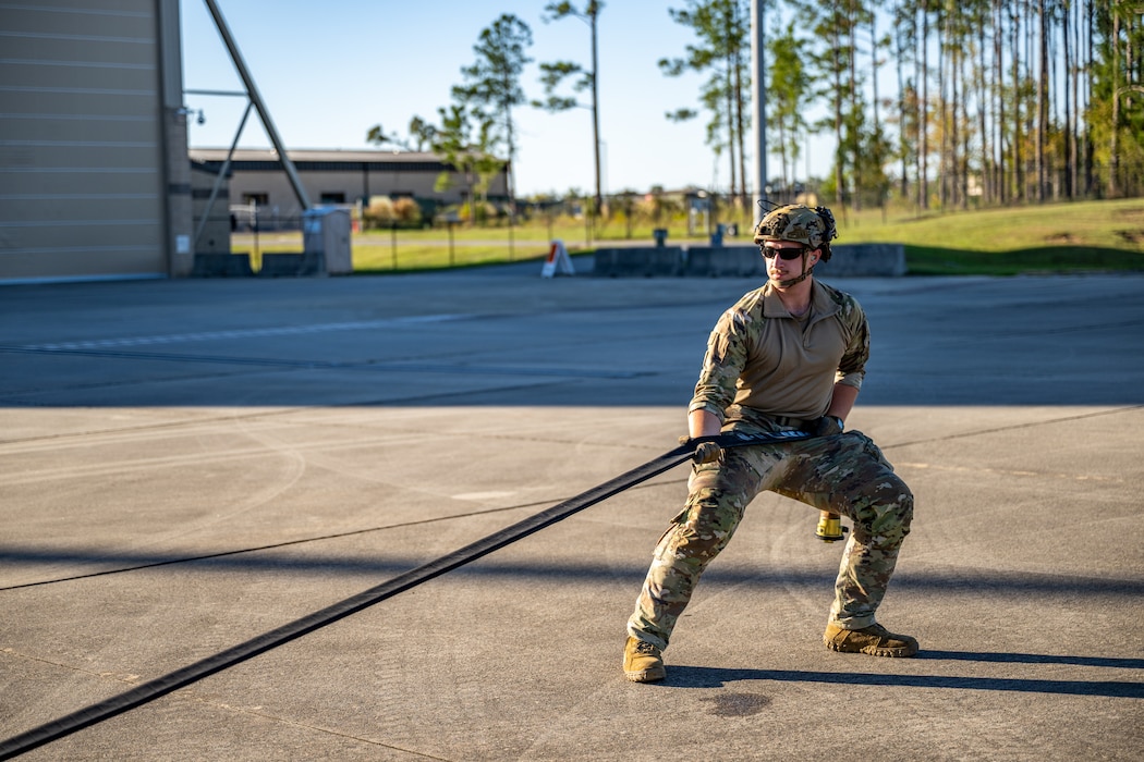 Airmen from the 71st Rescue Squadron and 23d Logistics Readiness Squadron honed their rapid refueling capabilities during Forward Area Refueling Point (FARP) training.