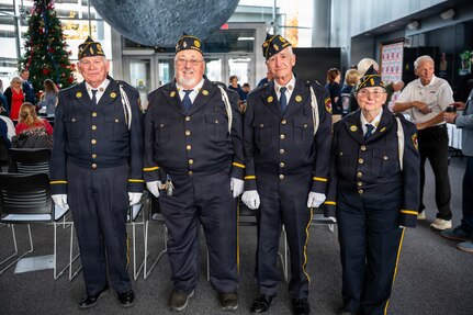 Gold Star Family Tree of Honor lighting ceremony in Peoria, Illinois, Nov. 15, 2025.