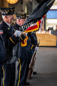 Gold Star Family Tree of Honor lighting ceremony in Peoria, Illinois, Nov. 15, 2025.