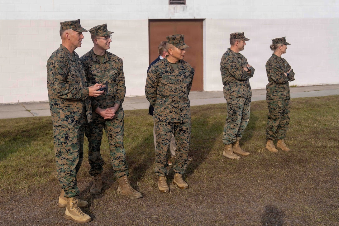 Combat Development and Integration Deputy Commandant Visits 2nd MLG and II MEF Innovation Campus