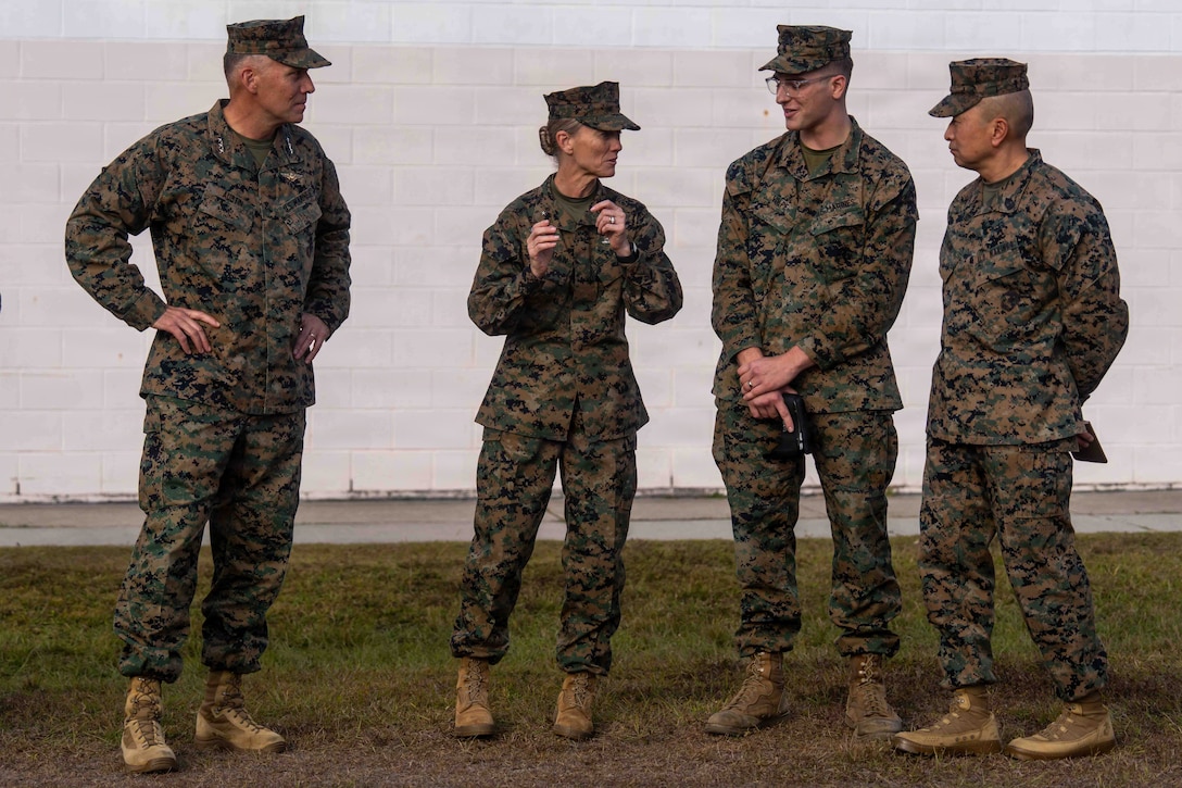 Combat Development and Integration Deputy Commandant Visits 2nd MLG and II MEF Innovation Campus