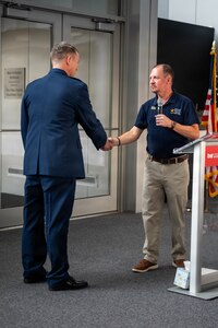 Gold Star Family Tree of Honor lighting ceremony in Peoria, Illinois, Nov. 15, 2025.