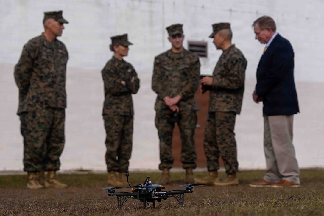 Combat Development and Integration Deputy Commandant Visits 2nd MLG and II MEF Innovation Campus