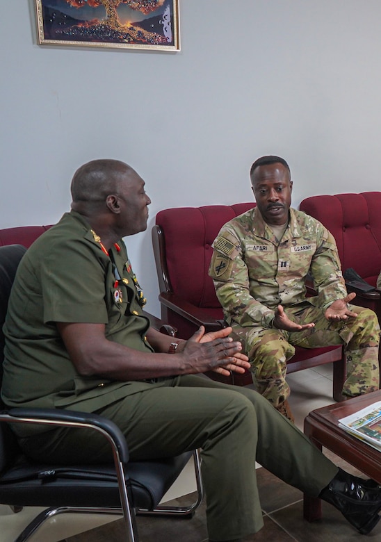 From refugee to U.S. Soldier: A full-circle moment in Ghana