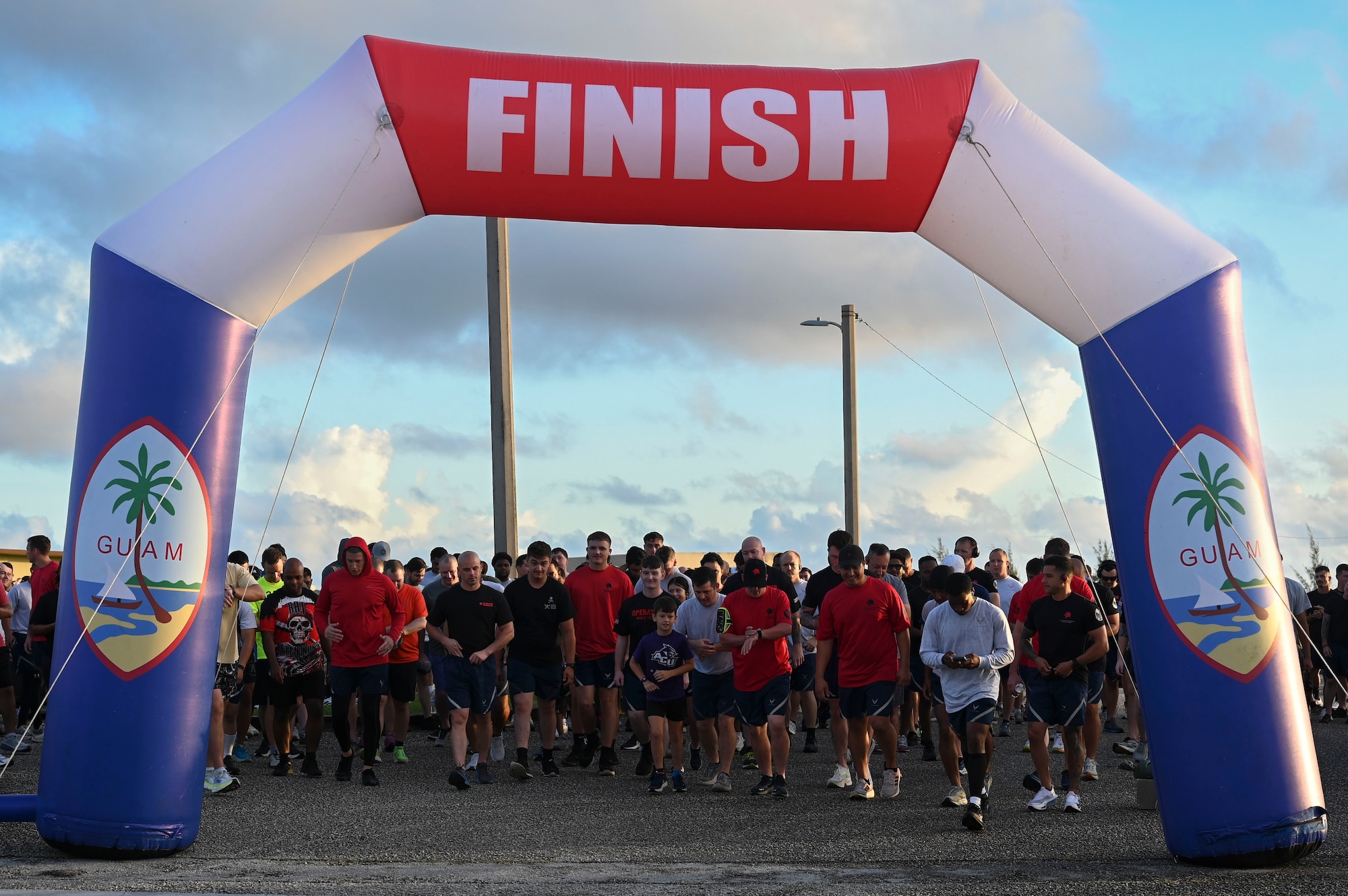 The 554th RED HORSE celebrated their 60th anniversary with a week of activities starting with a 5K Run/Ruck on Monday morning.
