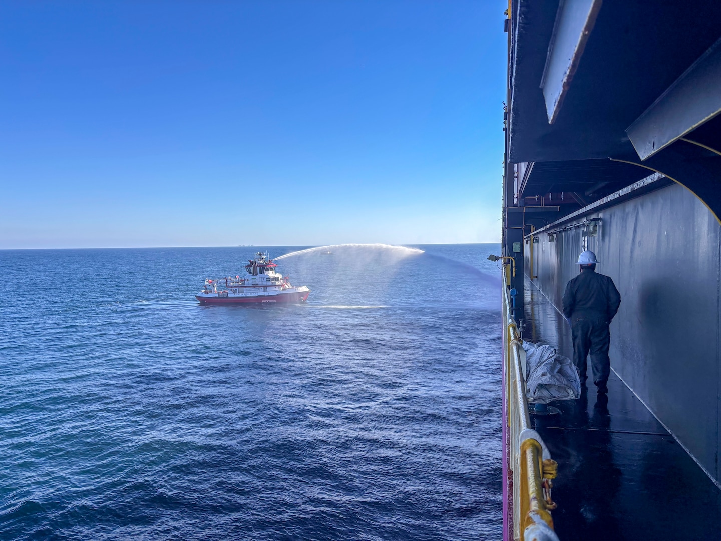 Unified Command continues responding on-scene for the ONE Henry Hudson cargo container [Image 2 of 4]