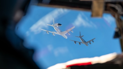 Two aircrafts in the sky