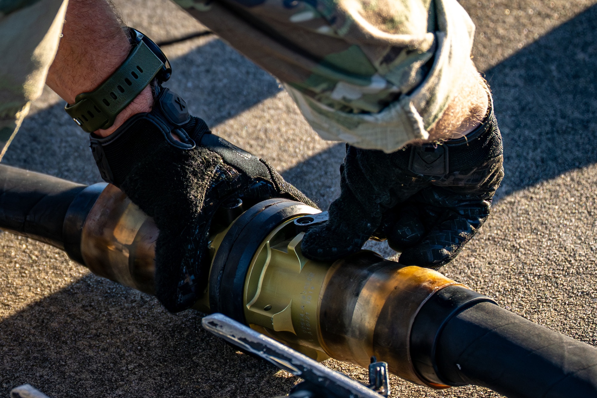 Airmen from the 71st Rescue Squadron and 23d Logistics Readiness Squadron honed their rapid refueling capabilities during Forward Area Refueling Point (FARP) training.