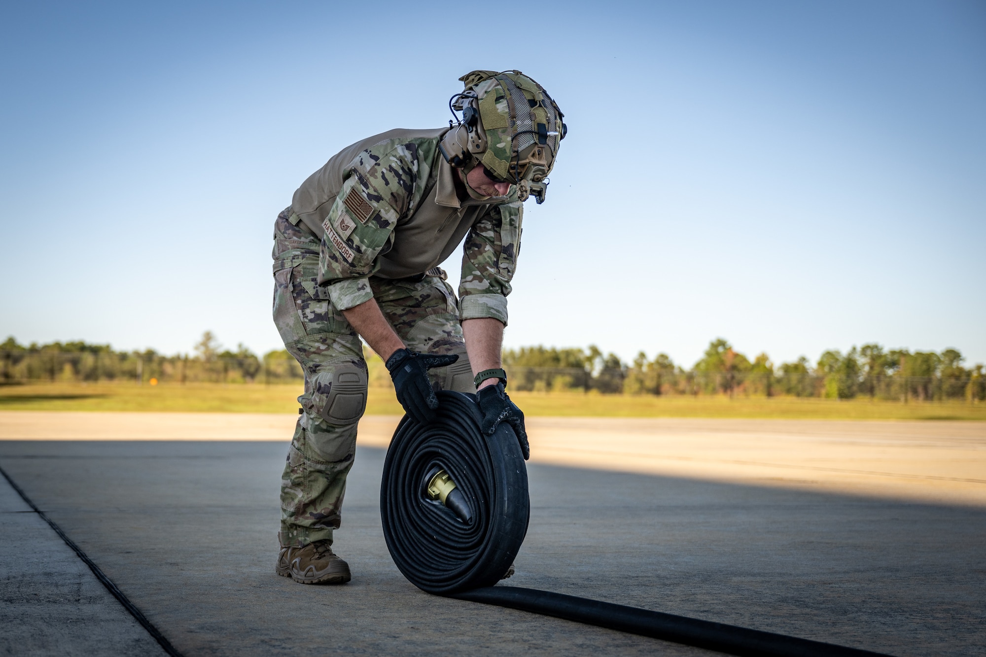 Airmen from the 71st Rescue Squadron and 23d Logistics Readiness Squadron honed their rapid refueling capabilities during Forward Area Refueling Point (FARP) training.