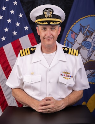 Capt. Craig T. “Sham-Wow!” McLemore, Commanding Officer, Navy Computer and Telecommunications Station, Guam