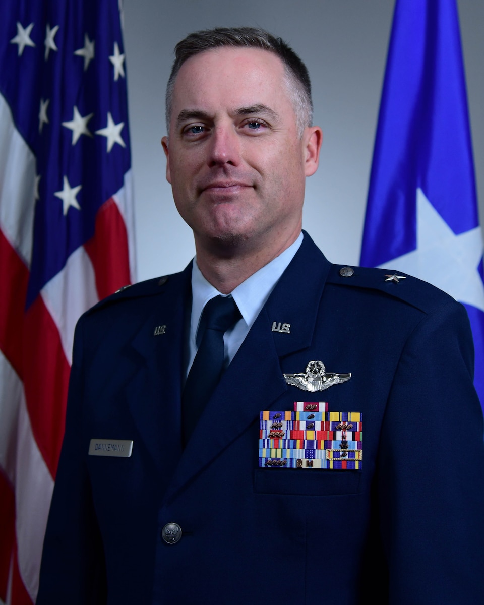 Brig. Gen. Ryan F. Dannemann, 105th Airlift Wing commander, official photo.