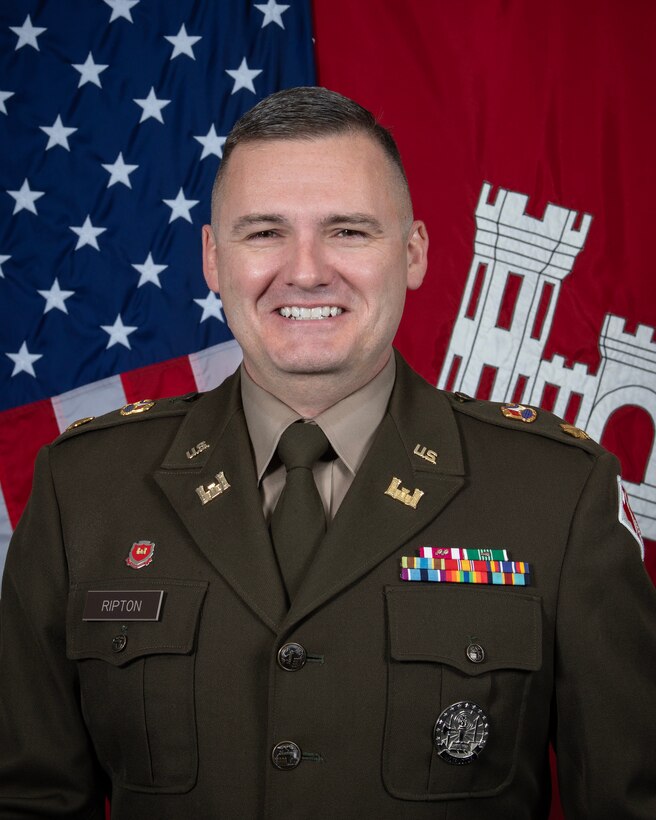 Memphis District Deputy Commander Maj. Patrick “Pat” Ripton