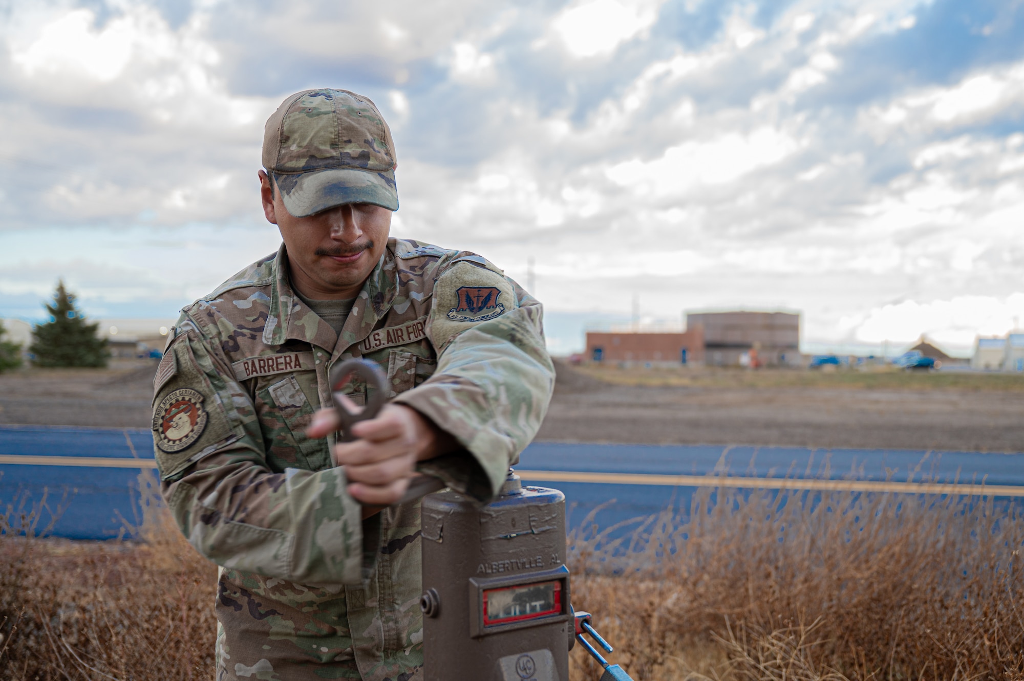 Sevice member shuts off fire suppression system