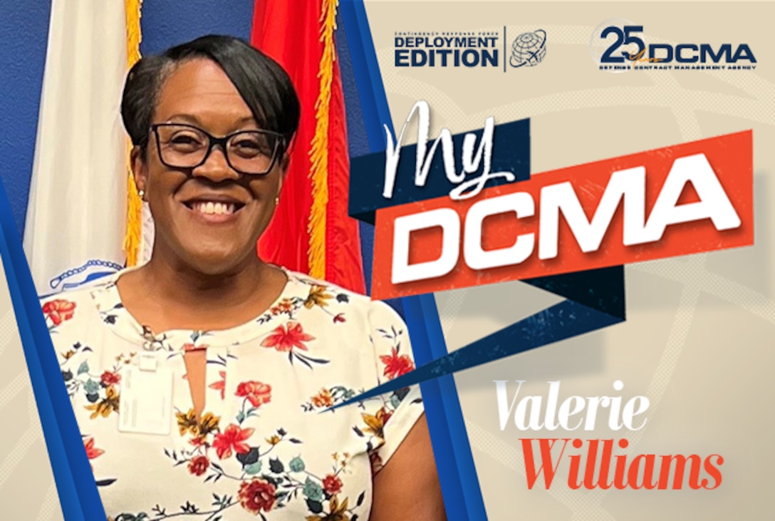 Valerie Williams smiling, for deployment article