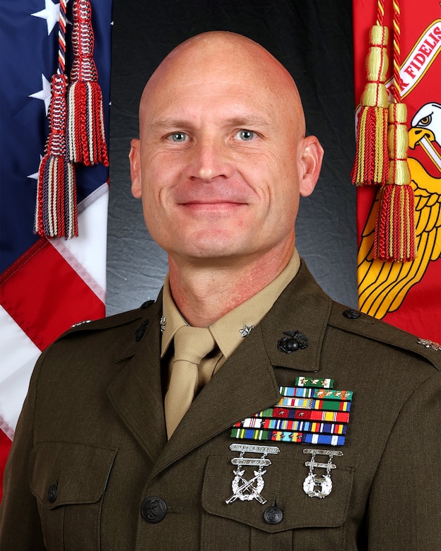 Lieutenant Colonel Ryan T. Iden Biography Photo.