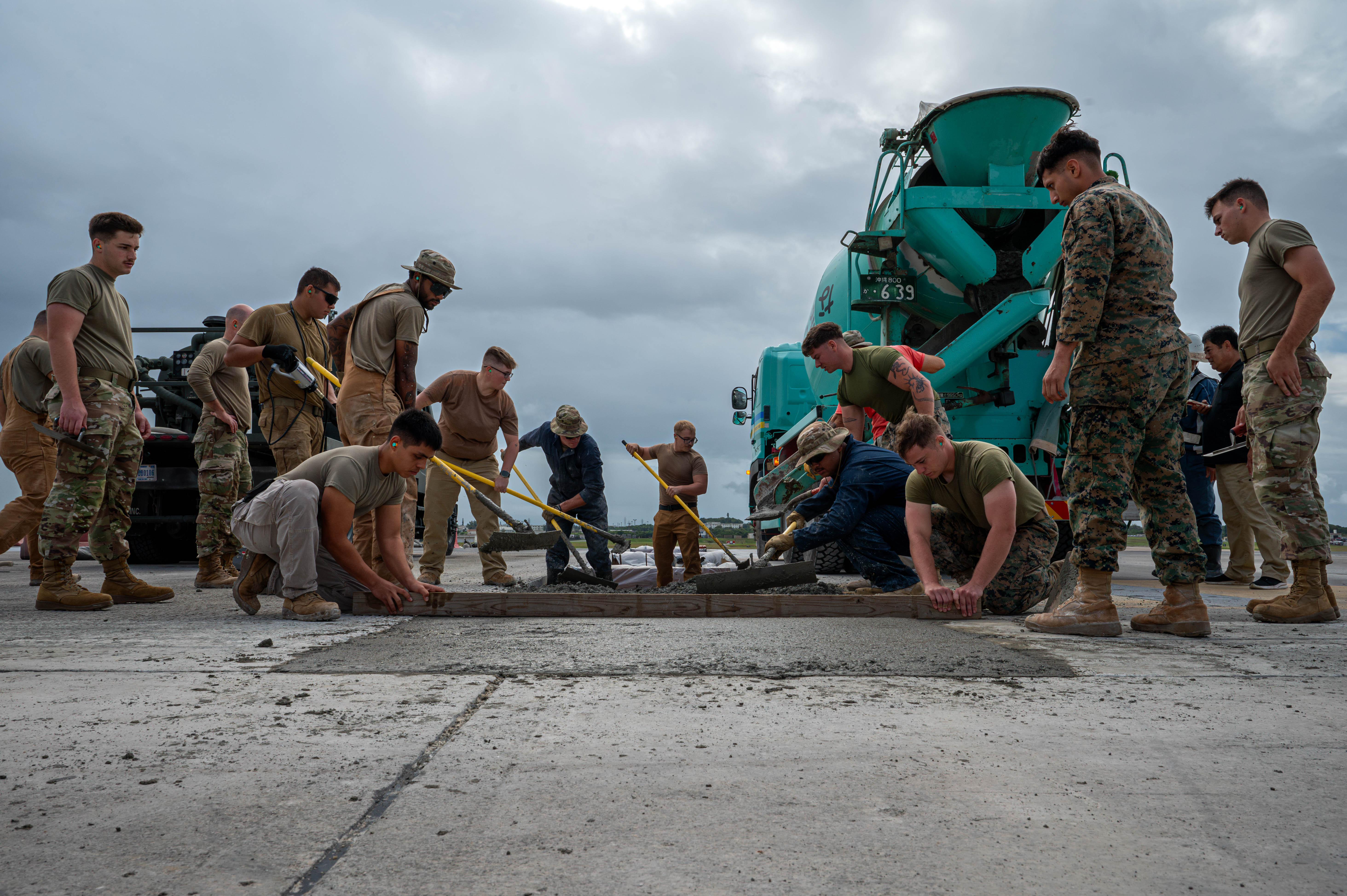 Runway reforged: 18th Wing Airmen strengthen Kadena's foundation