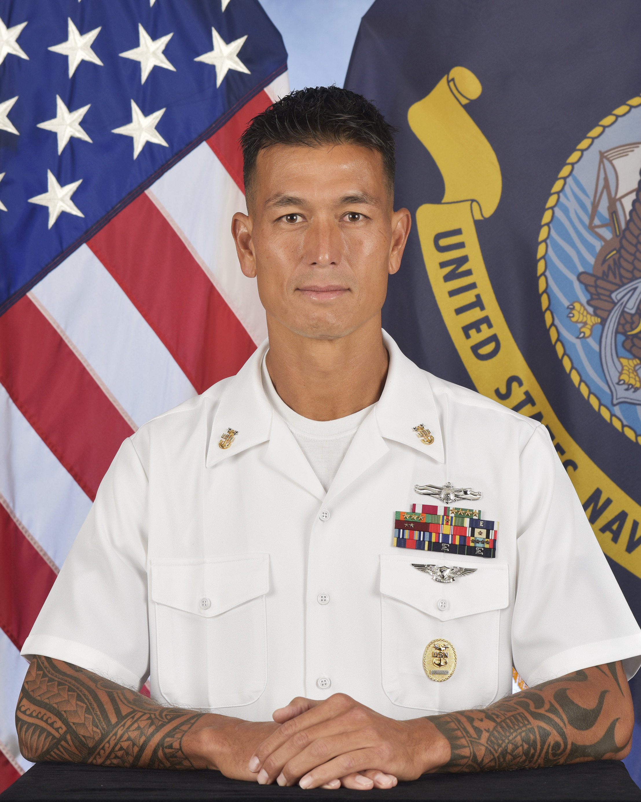 CMDCM David A. Duncan, Command Master Chief, Navy Information ...