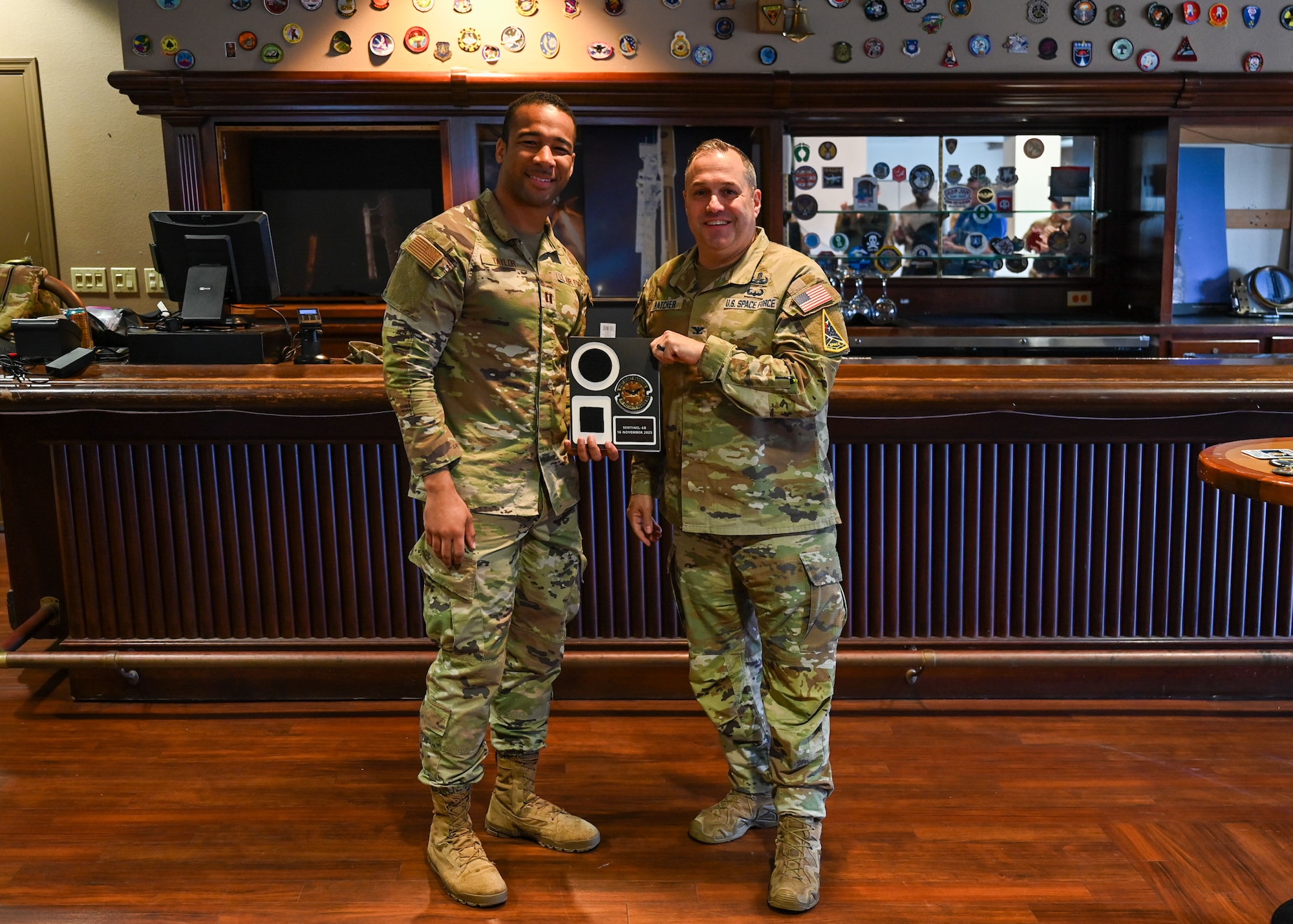 Two people pose for a photo.