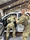 Soldiers from the Illinois Army National Guard’s 333rd Military Police Co.