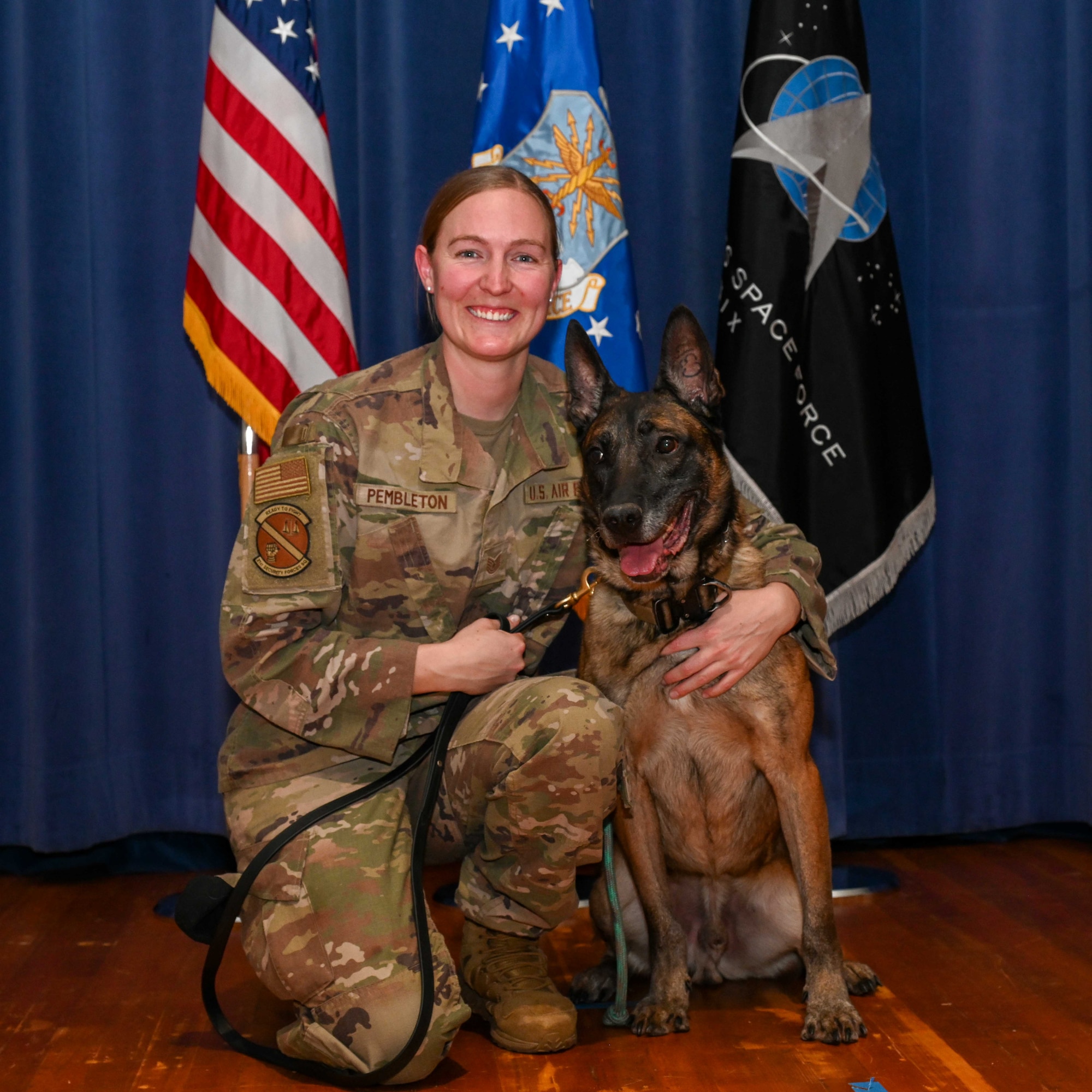 Service members serve