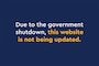 Government Shutdown Announcement