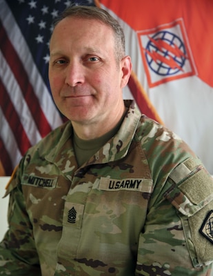 Command Sgt. Maj. Jared E. Mitchell