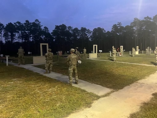 The 810th Engineers volunteered up to support the 170th MP BN, Georgia Army National Guard and qualified 141 Soldiers in just two days.