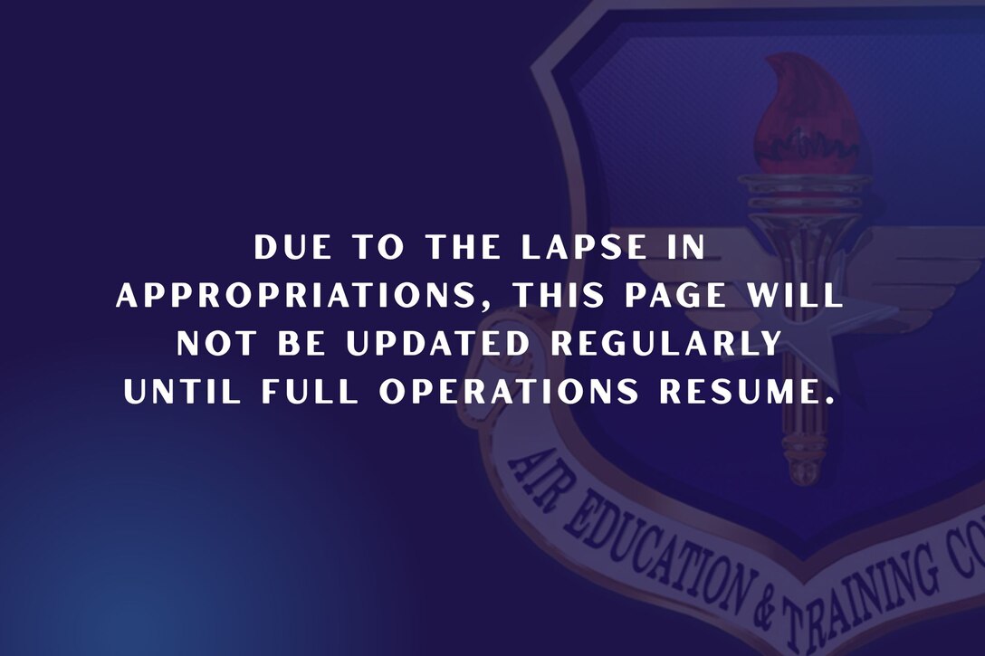 Due to the lapse in appropriations, this page will not be updated regularly until full operations resume.
