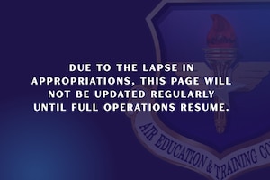Due to the lapse in appropriations, this page will not be updated regularly until full operations resume.