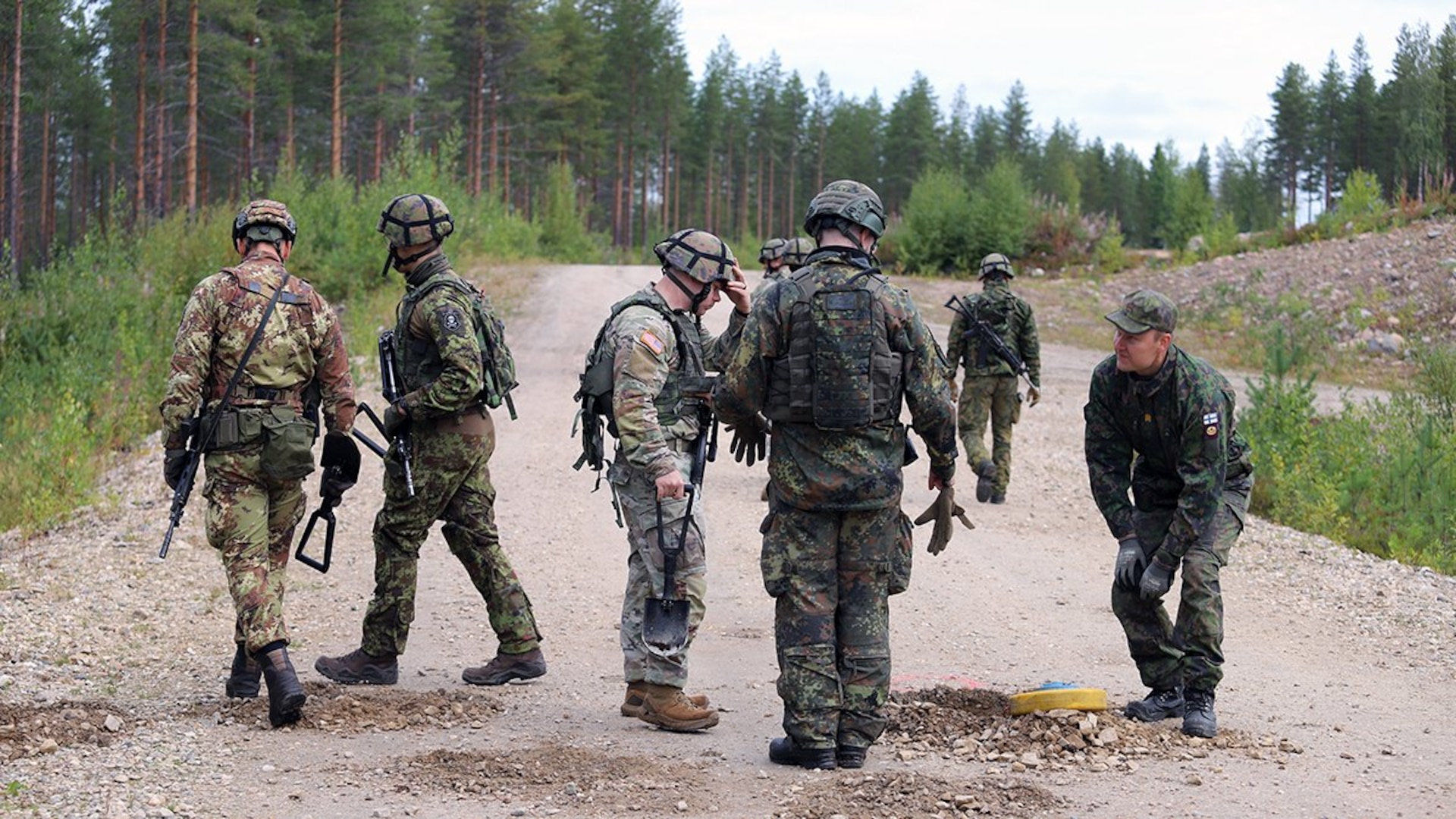 VNG participates in counter-mobility operations exchange in Finland