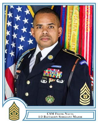 command sergeant major, leadership, 1/3 battalion, TOG, One Legion