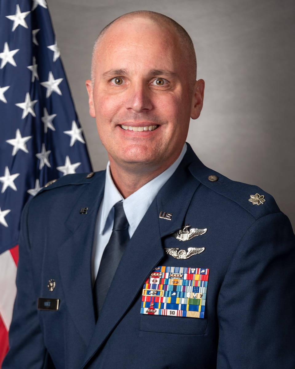 Airman posing for portrait.