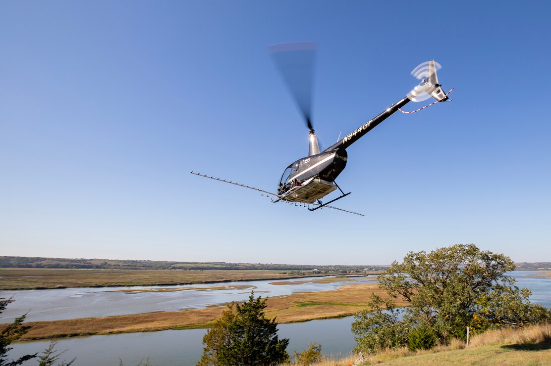 A photo of vegetation management.