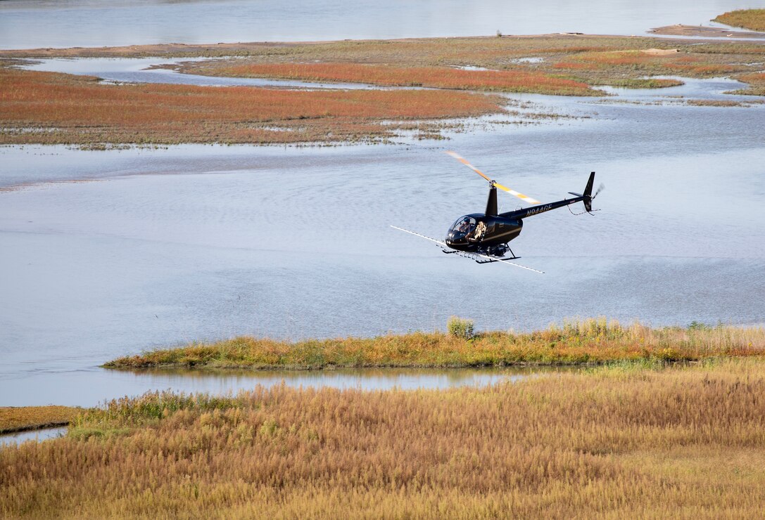 A photo of vegetation management operations.