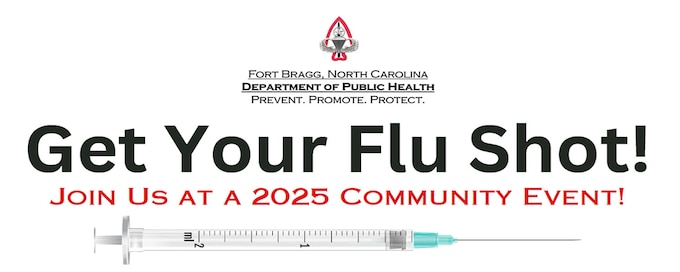 Vaccines available for:
Beneficiaries ages 3 and up
Active Duty Service Members
Retirees
DA Civilians