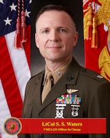 Lt. Col. Spencer S. Waters Command Photograph